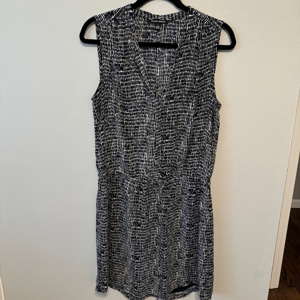 Patterned Sleeveless Dress